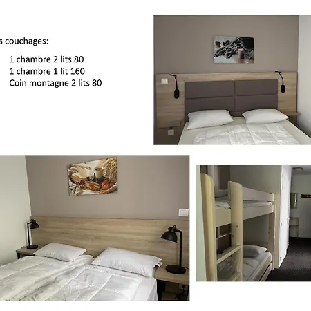 Apartment Gourette : 3 Pieces, 8 Pers, Piscine